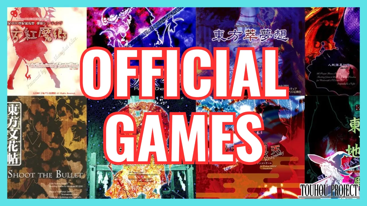 OFFICIAL GAMES Touhou Project.